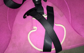 汚れたチャイルドシート