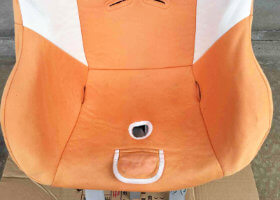 汚れたチャイルドシート