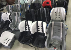 汚れたチャイルドシート