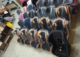 汚れたチャイルドシート